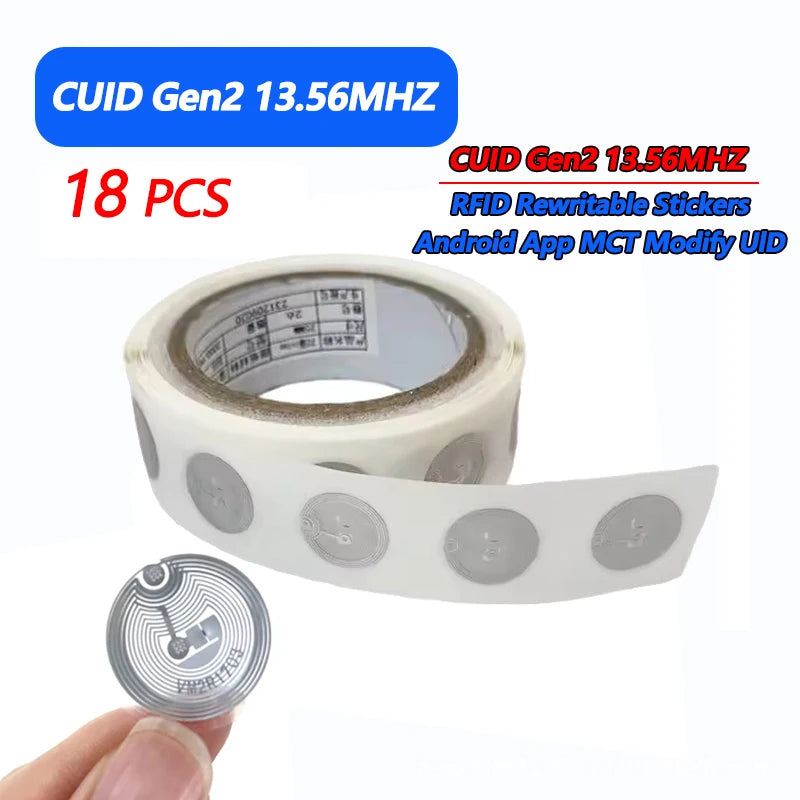 100Pcs/Lot NFC Lable Tag Sticker 13.56Mhz ISO14443A 213 Stickers Universal Lable Ntag213 RFID for All NFC Enabled Phones